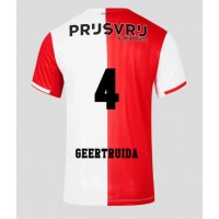 Maglie da calcio Feyenoord Lutsharel Geertruida #4 Prima Maglia 2023-24 Manica Corta